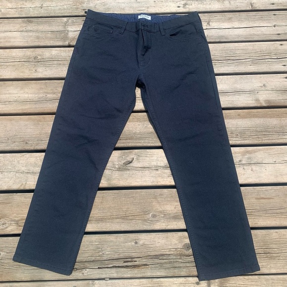 English Laundry Navy Slim Fit Pants Size 38x30 - Picture 2 of 12